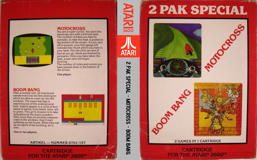 2 Pak Special - Motocross - Boom Bang — box-texture (EU)