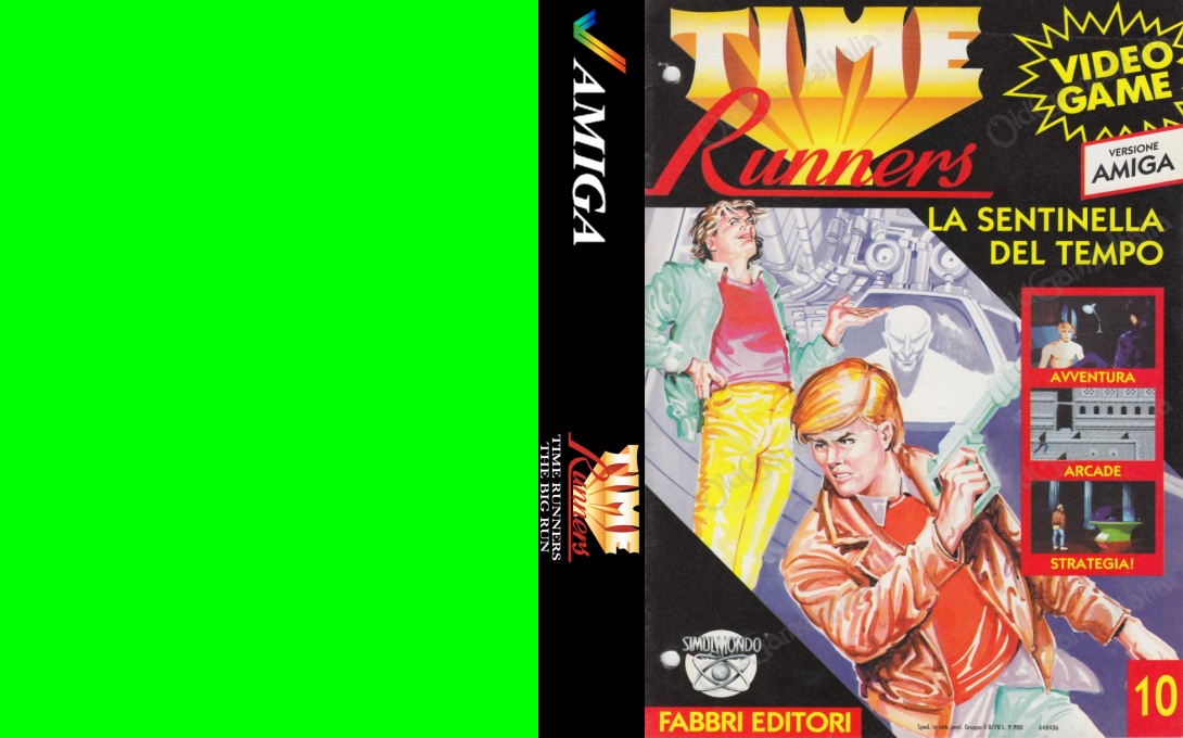 Time Runners 10 - The Time Sentry — box-texture (IT)