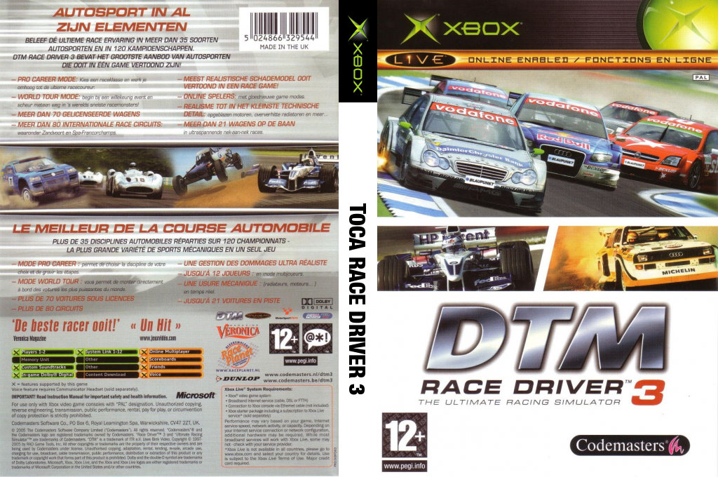 TOCA Race Driver 2 — box-texture (FR)