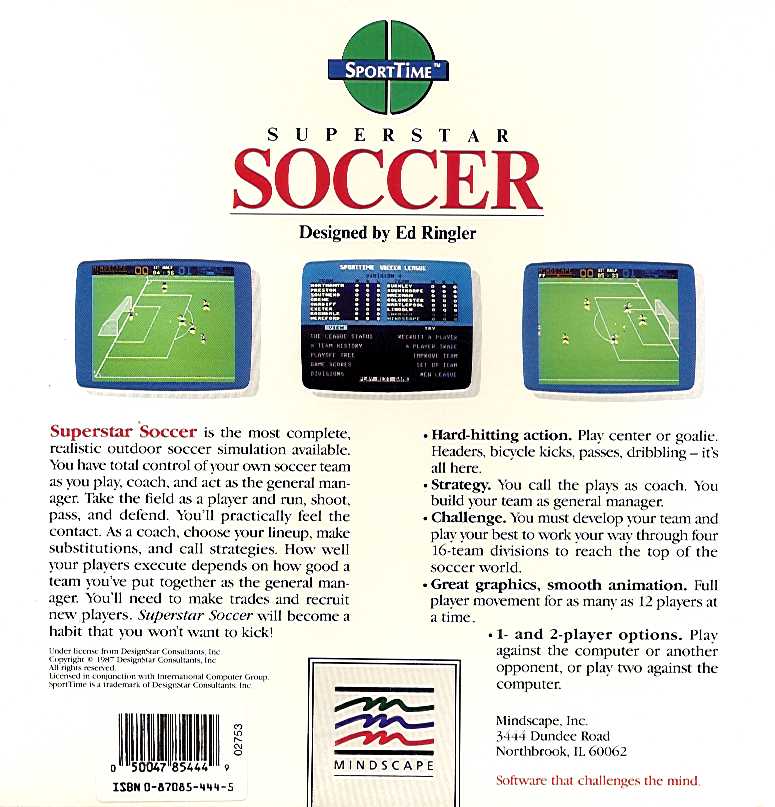 Superstar Soccer — box-2D-back (WOR)
