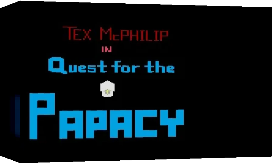 Tex Mcphilip - Quest For The Papacy — box-3D (WOR)