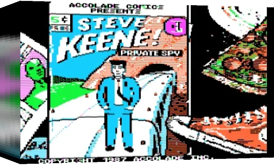 Steve Keene! Private Spy — box-3D (WOR)