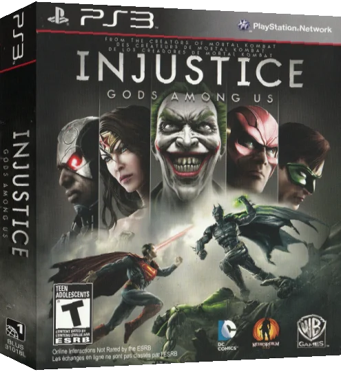 Injustice - Gods Among Us — box-3D (CA)