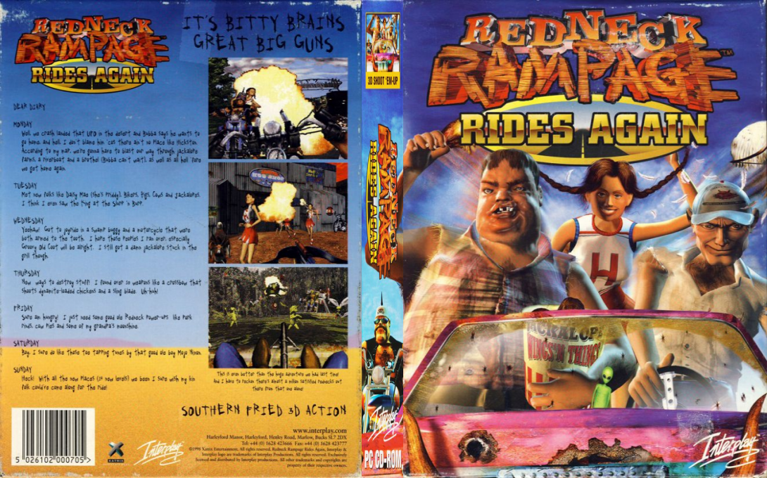 Redneck Rampage Rides Again — box-texture (EU)
