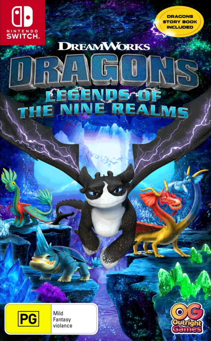 DreamWorks Dragons - Legends of the Nine Realms — box-2D (AU)