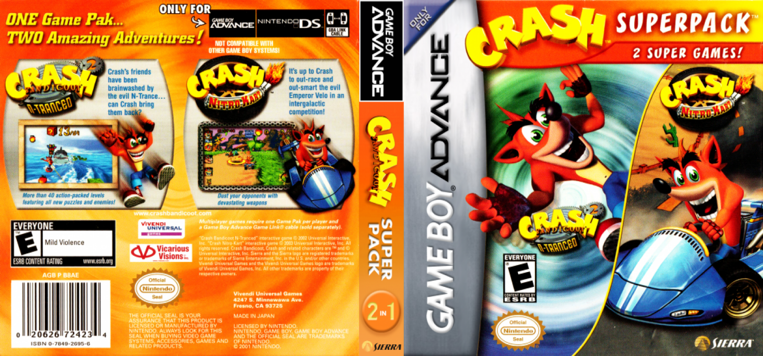 Crash Superpack — box-texture (US)