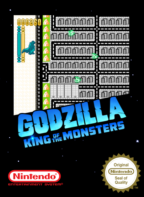 Godzilla - King of the Monsters box art