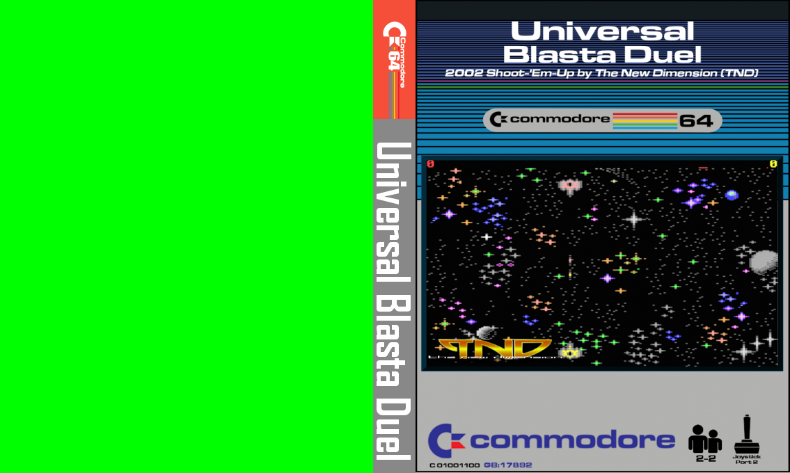 Universal Blast Duel — box-texture (CUS)