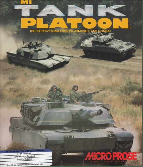M1 Tank Platoon box art
