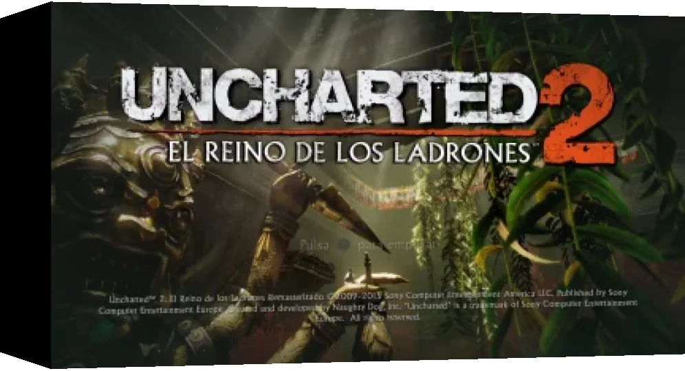 Uncharted 2: Among Thieves — box-3D (WOR)