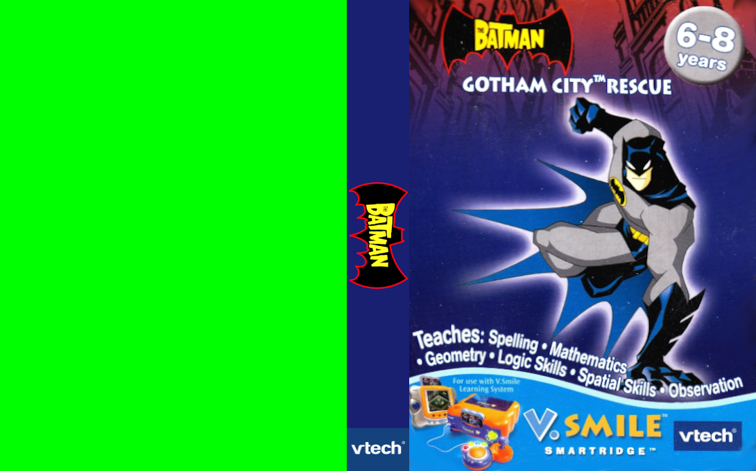 Batman - Gotham City Rescue — box-texture (US)