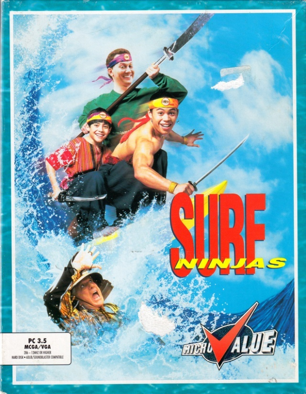 Surf Ninjas — box-2D (EU)