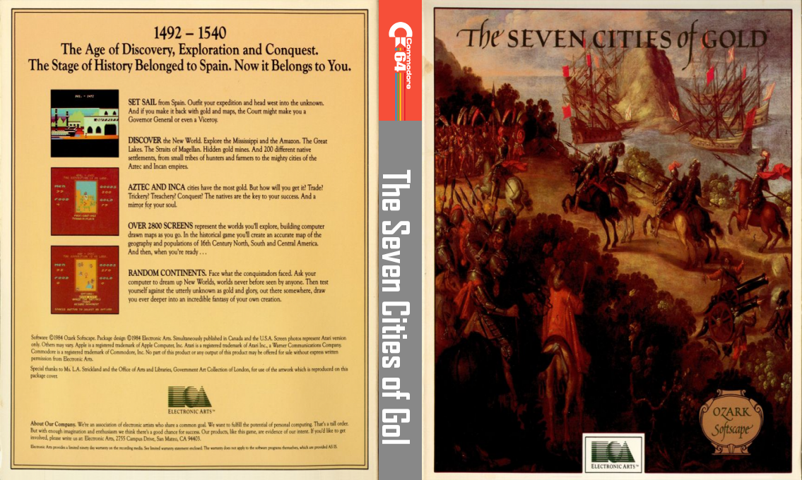 Seven Cities Of Gold, The — box-texture (US)