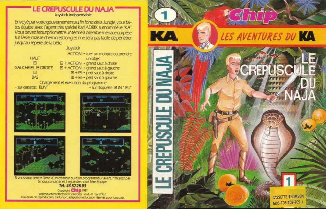 Crépuscule Du Naja, Le — box-texture (FR)