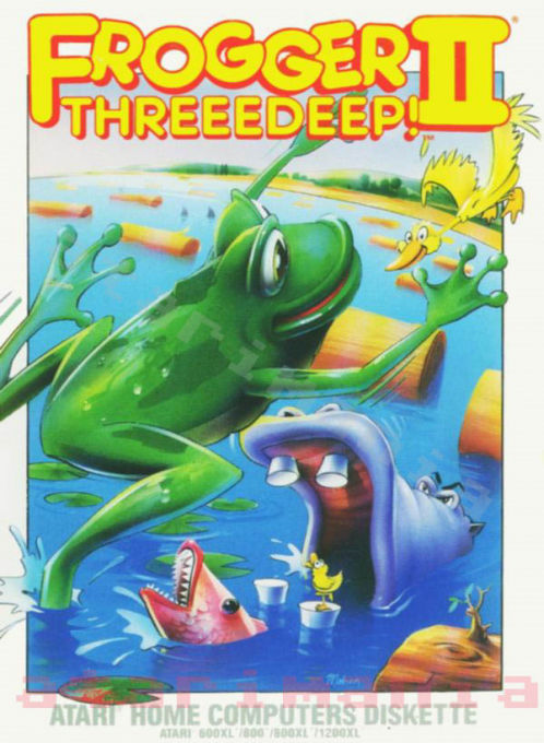 Frogger 2 - Theeedeep! box art