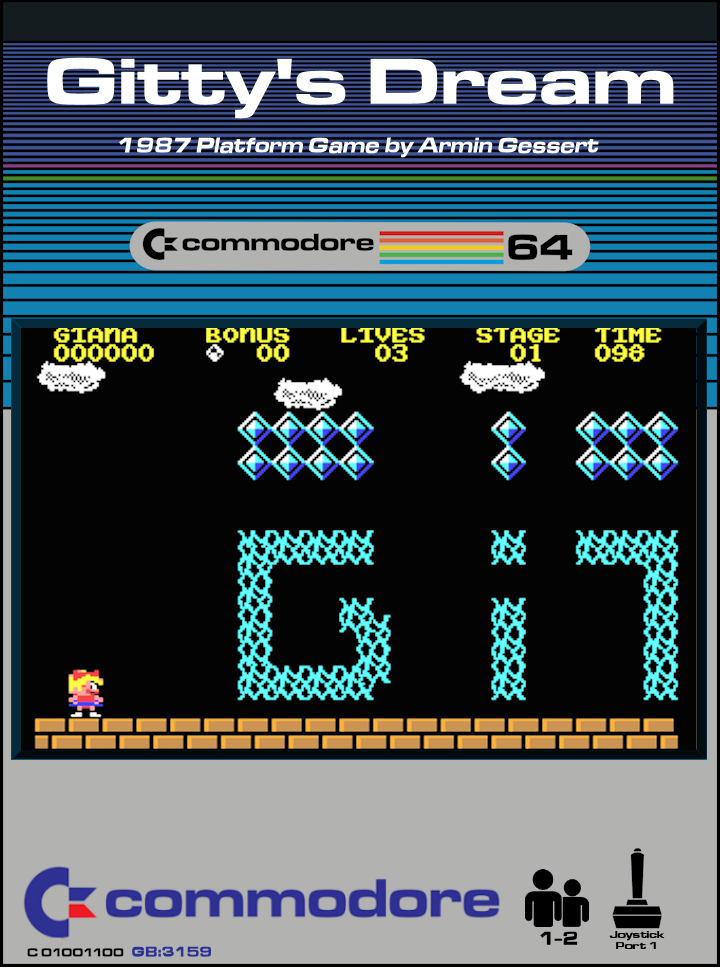 Gitty's Dream box art