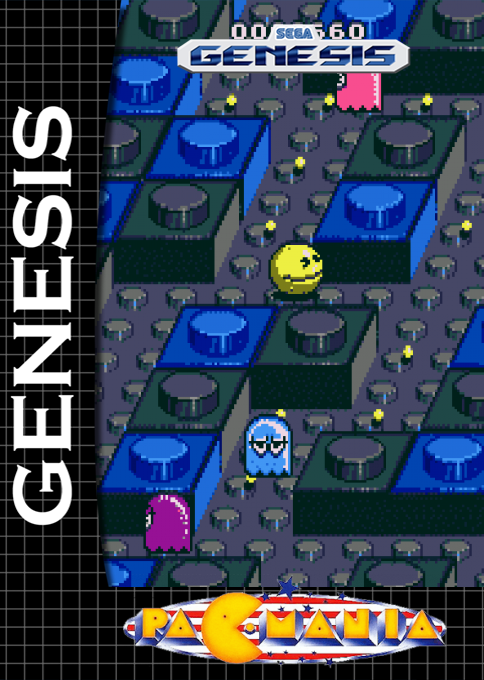 Pac-mania — box-2D (SS)