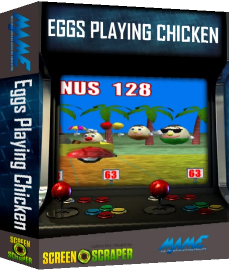 Eggs Playing Chicken — box-3D (SS)