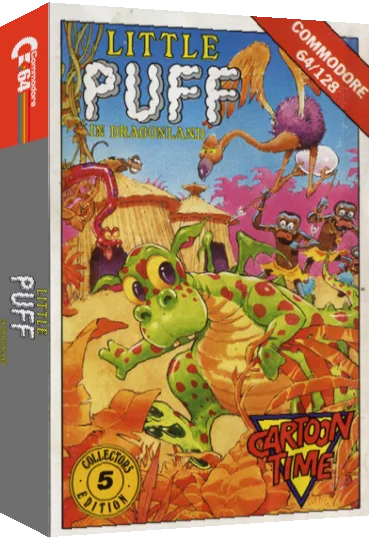 Little Puff in Dragonland — box-3D (EU)
