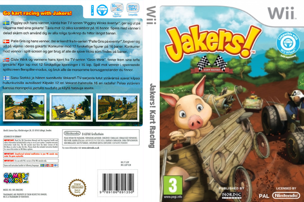 Jakers! Kart Racing — box-texture (EU)