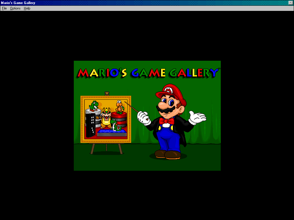 Mario's Game Gallery — sstitle (WOR)