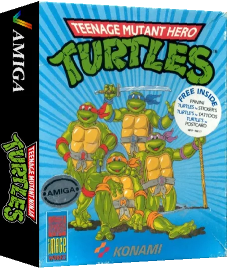Teenage Mutant Hero Turtles — box-3D (EU)