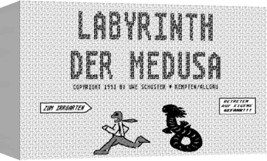 Labyrinth Der Medusa — box-3D (WOR)