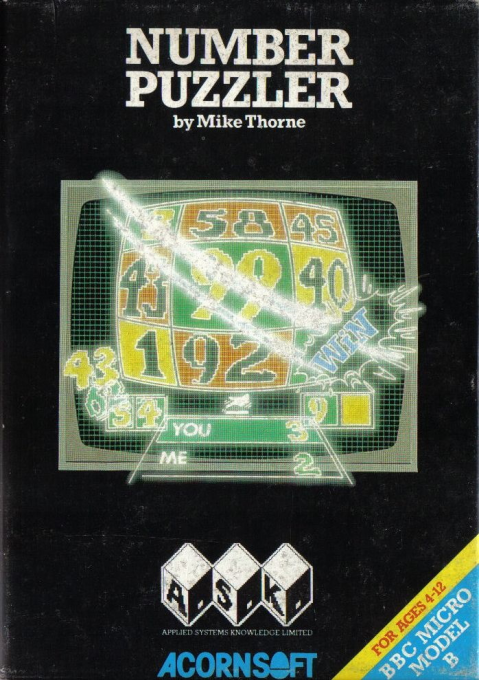 Number Puzzler box art