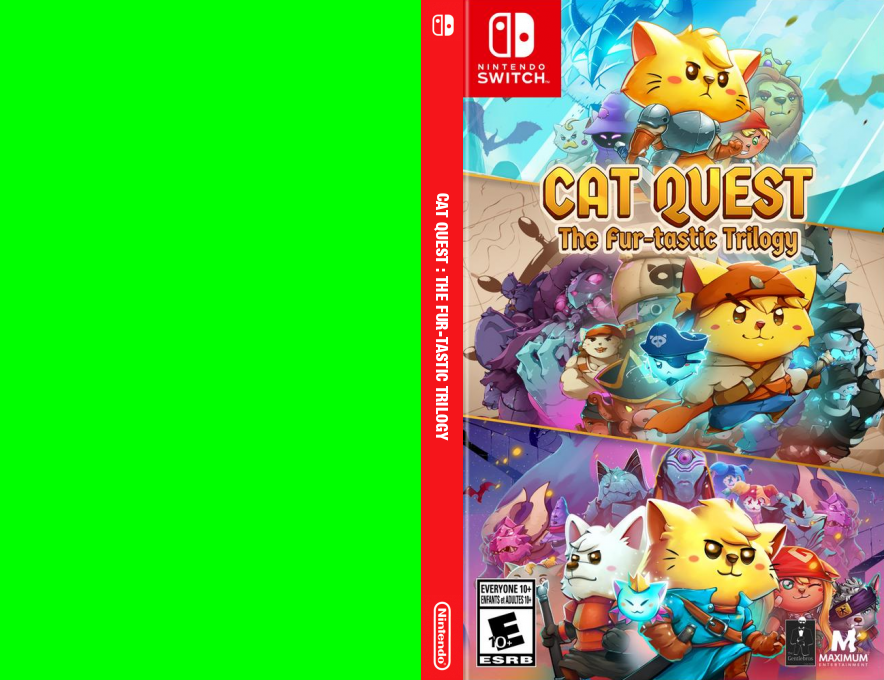 Cat Quest - The Fur-tastic Trilogy — box-texture (US)