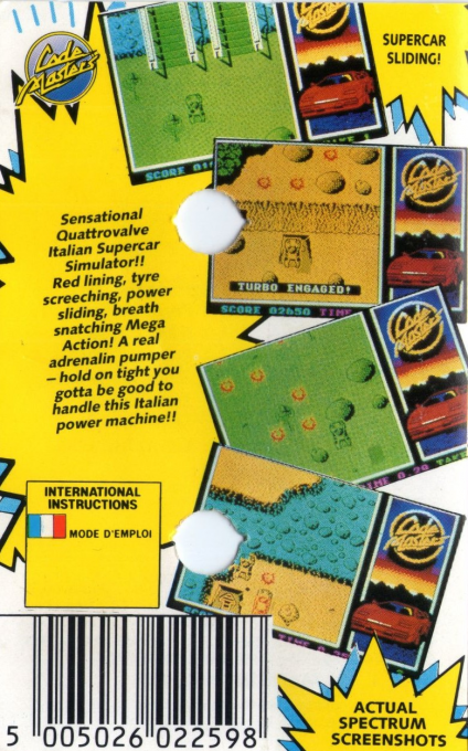 Italian Supercar — box-2D-back (EU)