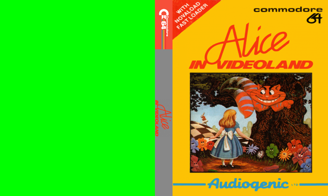 Alice in Videoland — box-texture (EU)