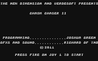 Chasm Chaser II — sstitle (WOR)