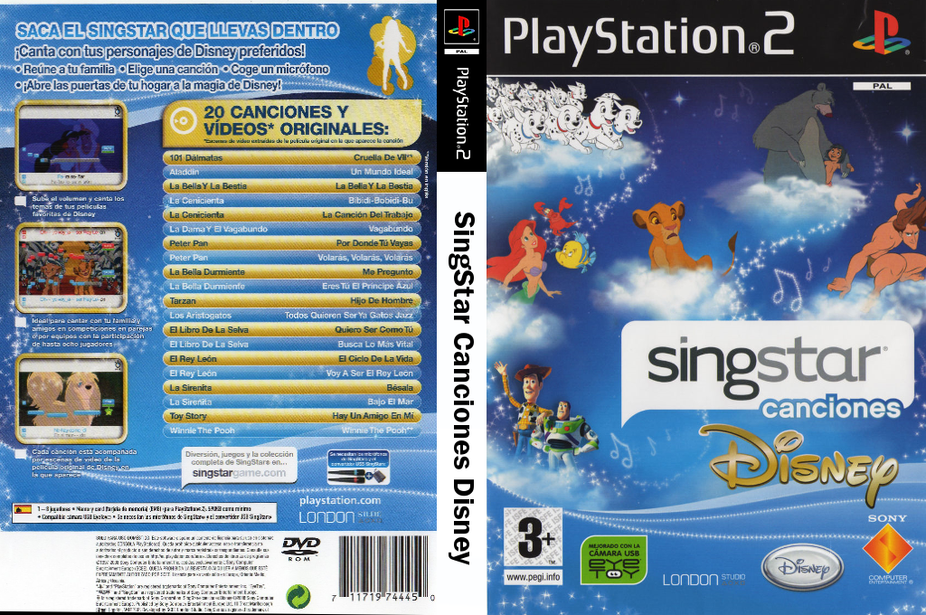 Singstar Chansons Magiques De Disney — box-texture (SP)