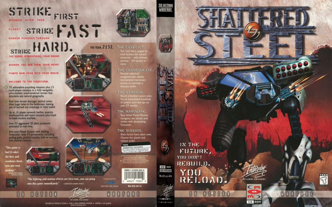 Shattered Steel — box-texture (US)