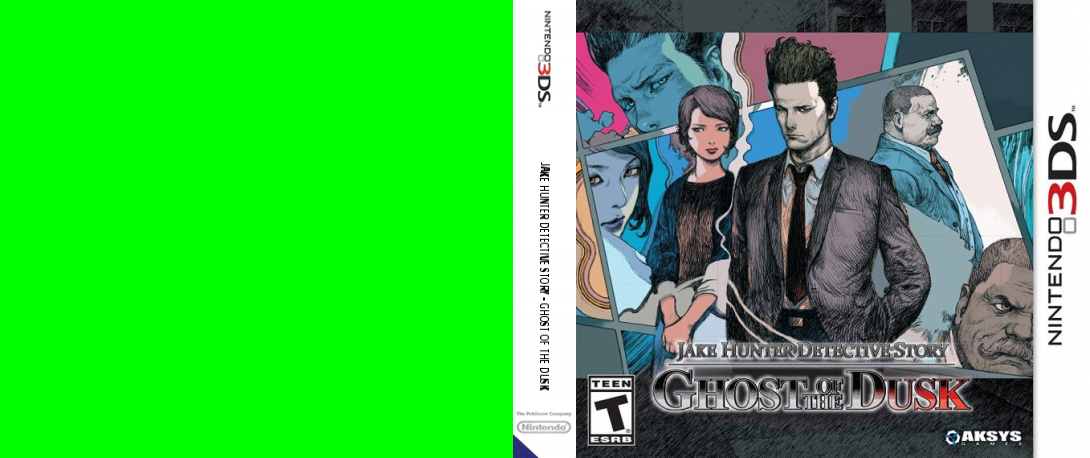 Tantei Jinguuji Saburou - Ghost of the Dusk — box-texture (US)