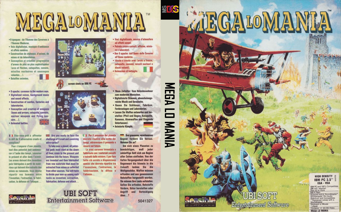 Mega Lo Mania — box-texture (EU)
