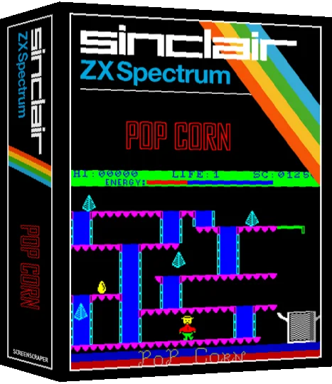 Pop Corn — box-3D (SS)