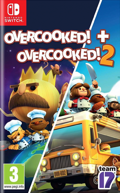 Overcooked! plus Overcooked! 2 — box-2D (EU)