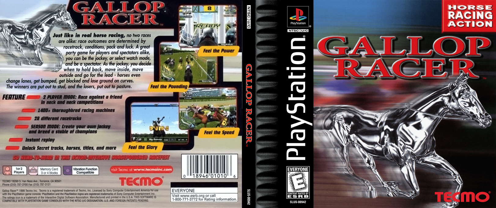 Gallop Racer 3 — box-texture (US)