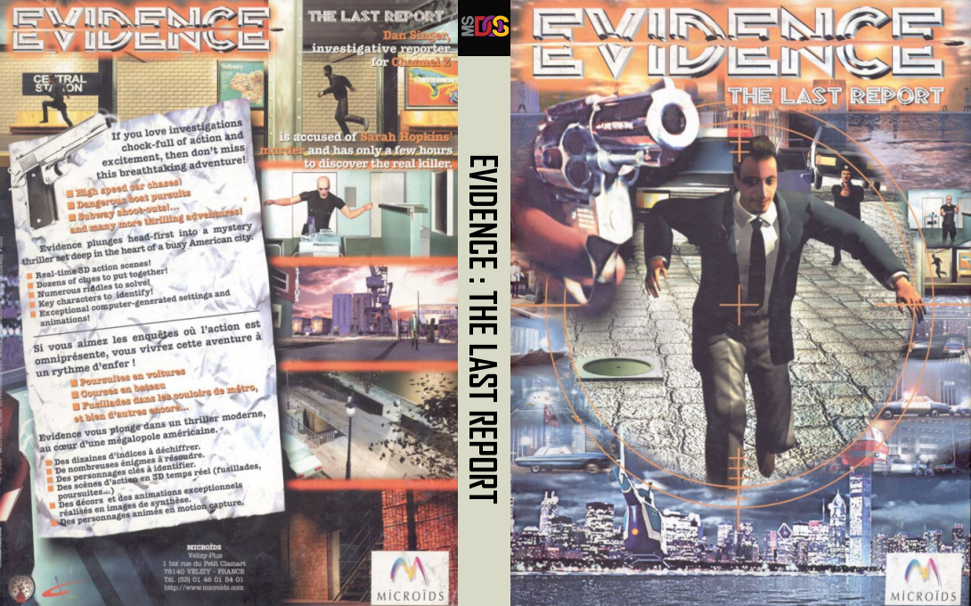 Evidence: The Last Report — box-texture (EU)
