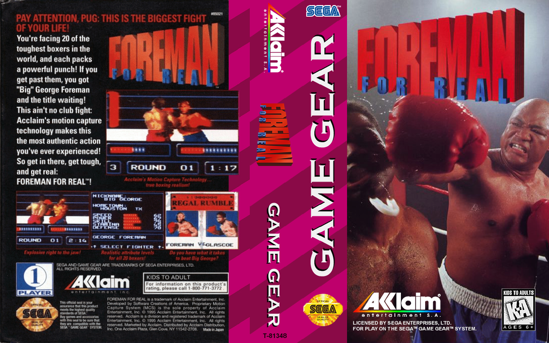 Foreman For Real — box-texture (US)