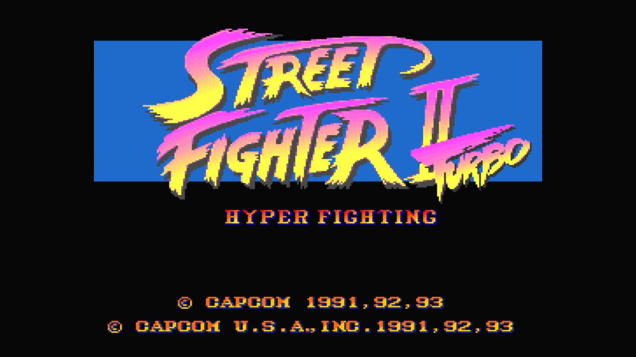 Street Fighter 2 Turbo - Hyper Fighting — sstitle (WOR)