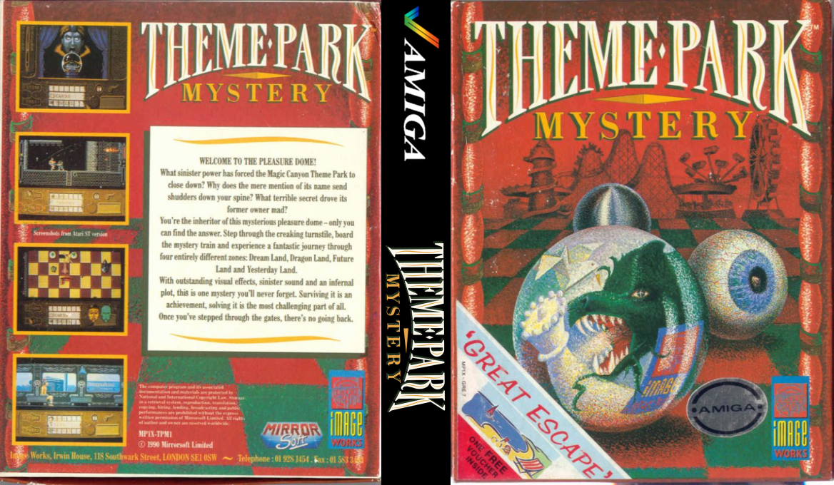 Theme Park Mystery — box-texture (EU)