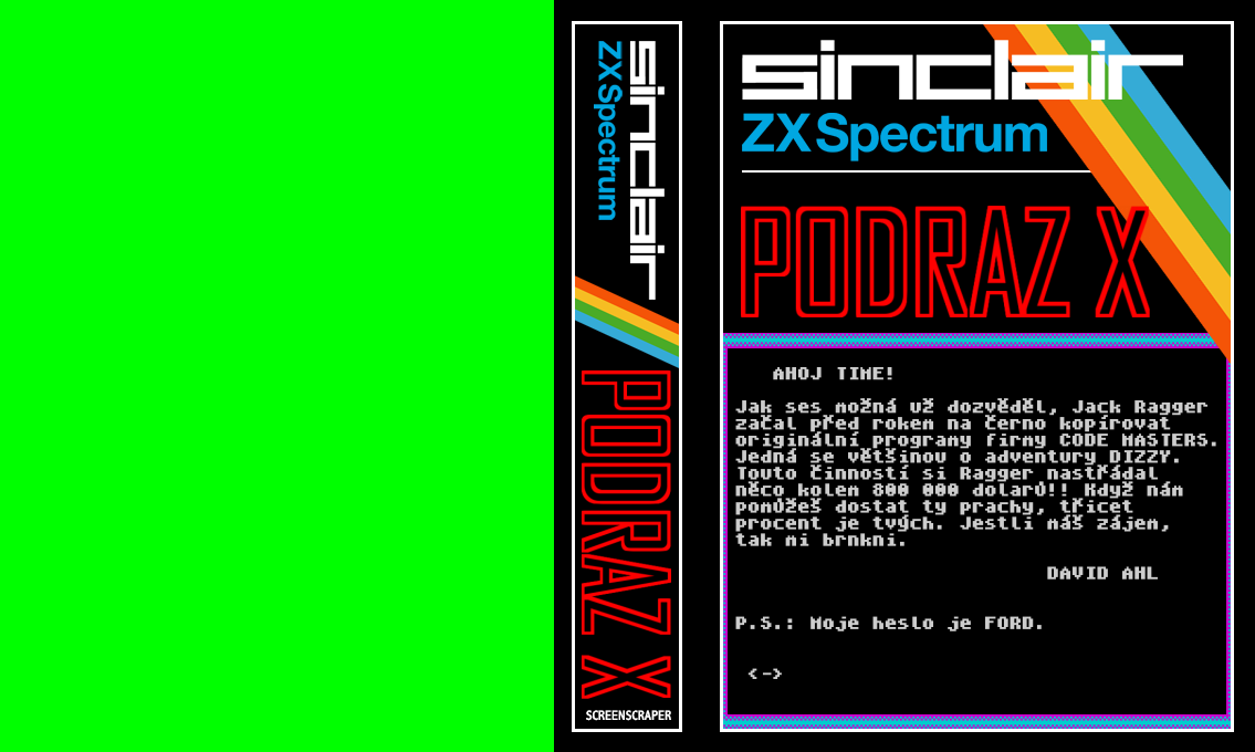 Podraz X — box-texture (SS)