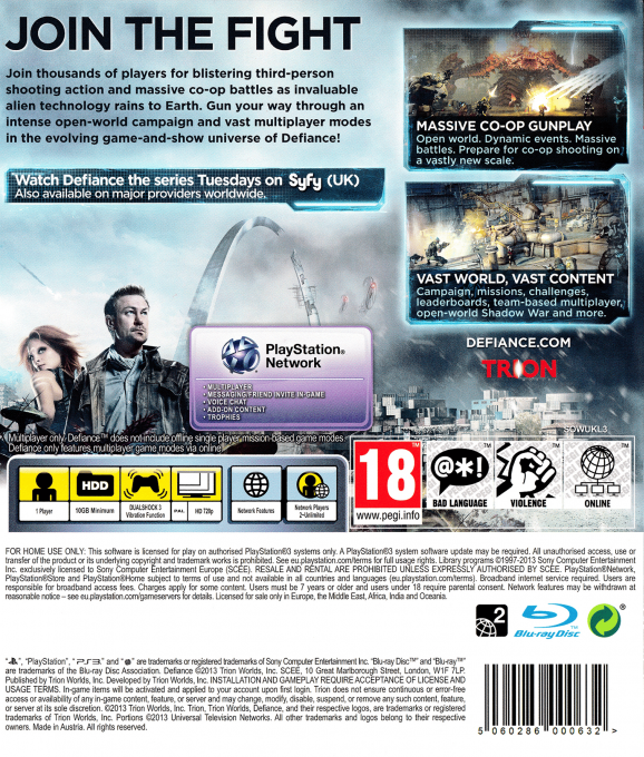 Defiance — box-2D-back (EU)