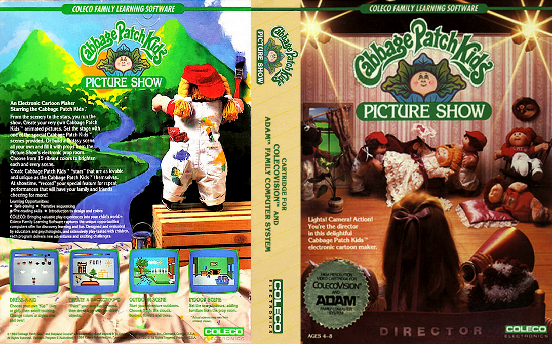 Cabbage Patch Kids Picture Show — box-texture (US)