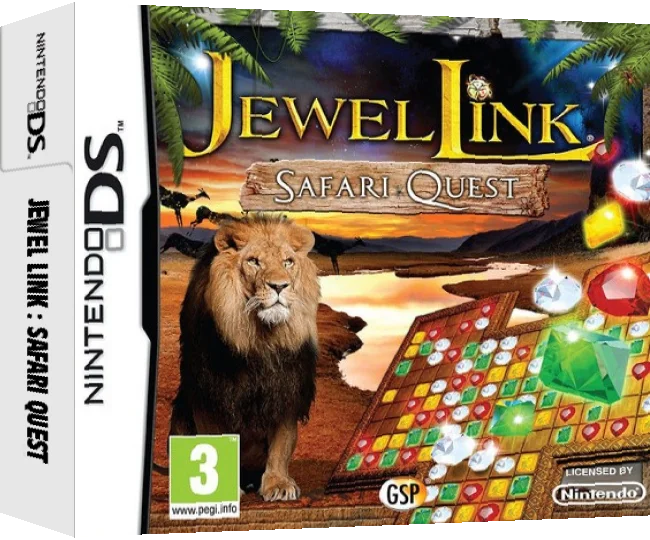 Jewel Link - Safari Quest — box-3D (EU)