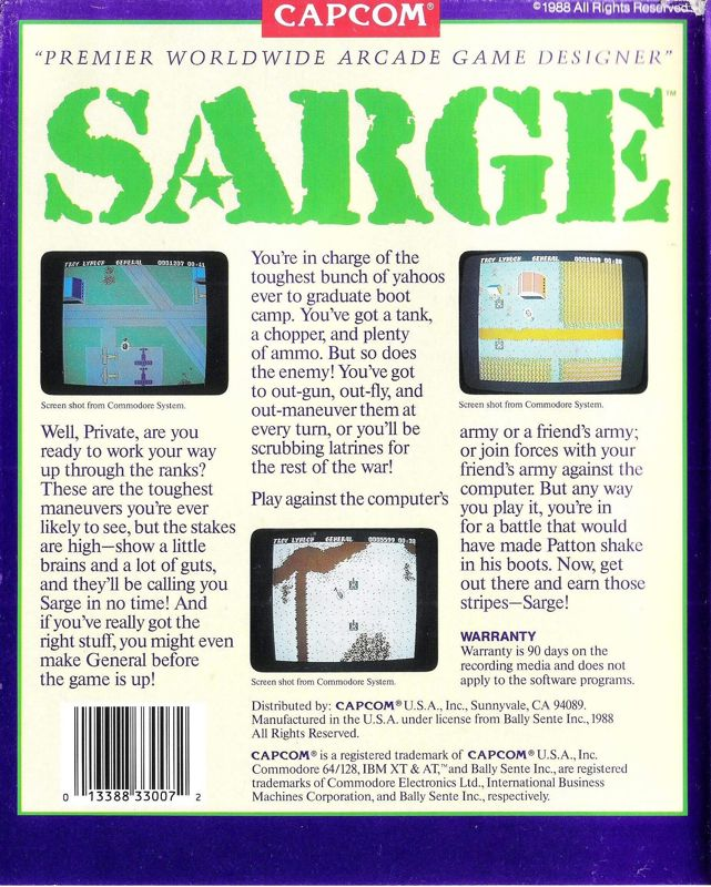 Sarge — box-2D-back (US)
