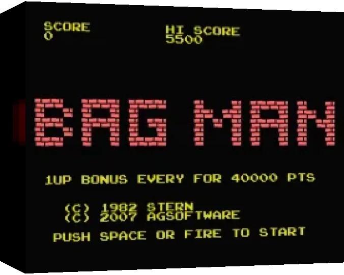 Bag Man — box-3D (WOR)