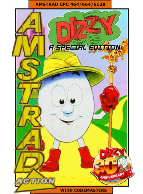 Dizzy - Amstrad Action Special Edition box art
